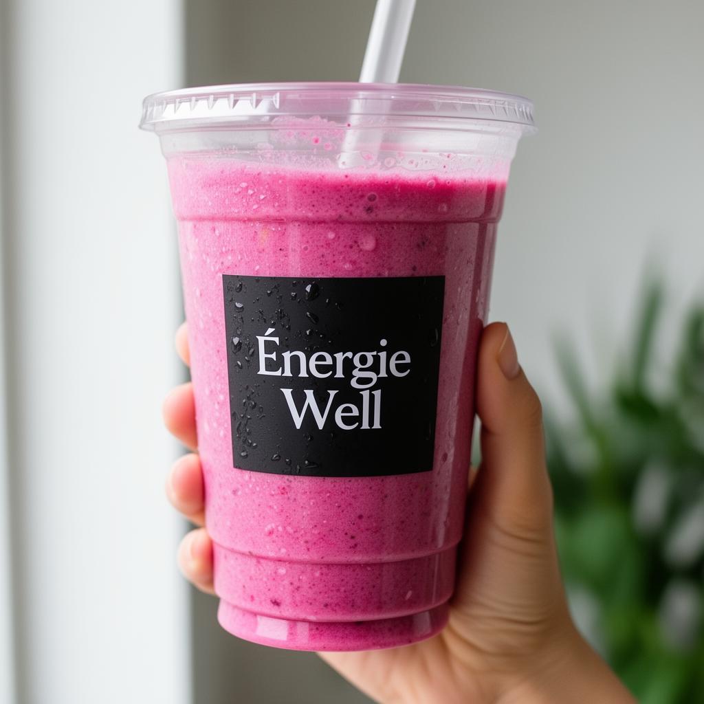 Smoothie rose Énergie Well